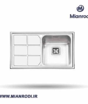 سینک پرنیان مدل PS 1218-هایپر ساختمانی میانرودی-بروچرد