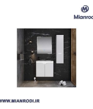 کابینت روشویی لوکس کابین کد 602A - هایپر ساختمانی میانرودی-بروجرد