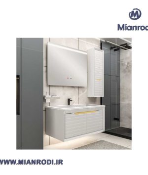 کابینت روشویی لوکس کابین کد 613A - هایپر ساختمانی میانرودی-بروجرد
