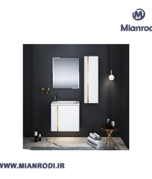 کابینت روشویی لوکس کابین کد 602B - لوکس ساختمانی میانرودی بروجرد
