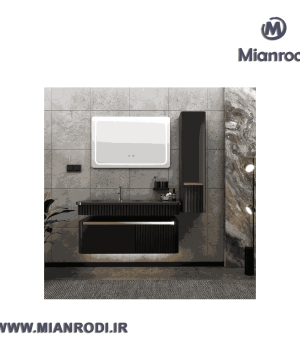 کابینت روشویی لوکس کابین کد 605A - لوکس ساختمانی میانرودی بروجرد