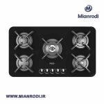 اجاق گاز شیشه ای - اجاق گاز میکس پلاس pardyc- هایپر ساختمانی میانرودی - لوکس ساختمانی میانرودی - بروجرد