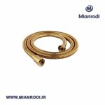 شلنگ دوش راسان مدل طلایی