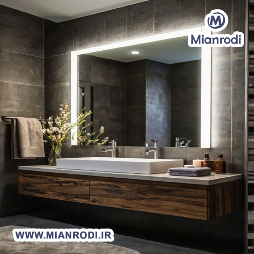 آینه مدرن | آینه ضد بخار | آینه حرارتی | آینه المنت دار کم مصرف | لوکس ساختمانی میانرودی | آینه طراحی خاص | آینه ضد بخار | ساختمانی | آینه با المنت پنهان | لوله و اتصالات | لوکس ساختمانی | تجهیزات ساختمانی