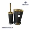 سطل-و-برس-مشکی-درب-طلایی-ایمن-آب-مدل-ونیز|سرویس بهداشتی| توالت| دستشویی|بهترین تاسیسات|میانرودی| لوکس ساختمانی| لوله و اتصالات| ساختمانی| سارودی