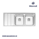 1221-PS|سینک پرنیان - سینک استیل||لوکس ساختمانی| میانرودی| ساختمانی|لوله و اتصالات|لوکس ساختمانی میانرودی|تجهیزات ساختمانی