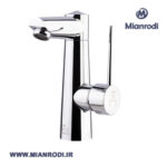 شیر روشویی گلپایگان مدل سایه کروم