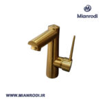 شیر روشویی گلپایگان مدل سایه طلامات