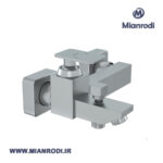 شیر حمام کروم مات کلار مدل فلت سری 99|لوکس ساختمانی|تجهیزات ساختمانی| لوله و اتصالات| ساختمانی| لوکس ساختمانی میانرودی