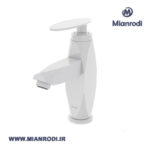شیر روشویی سفید کلار مدل برلیان