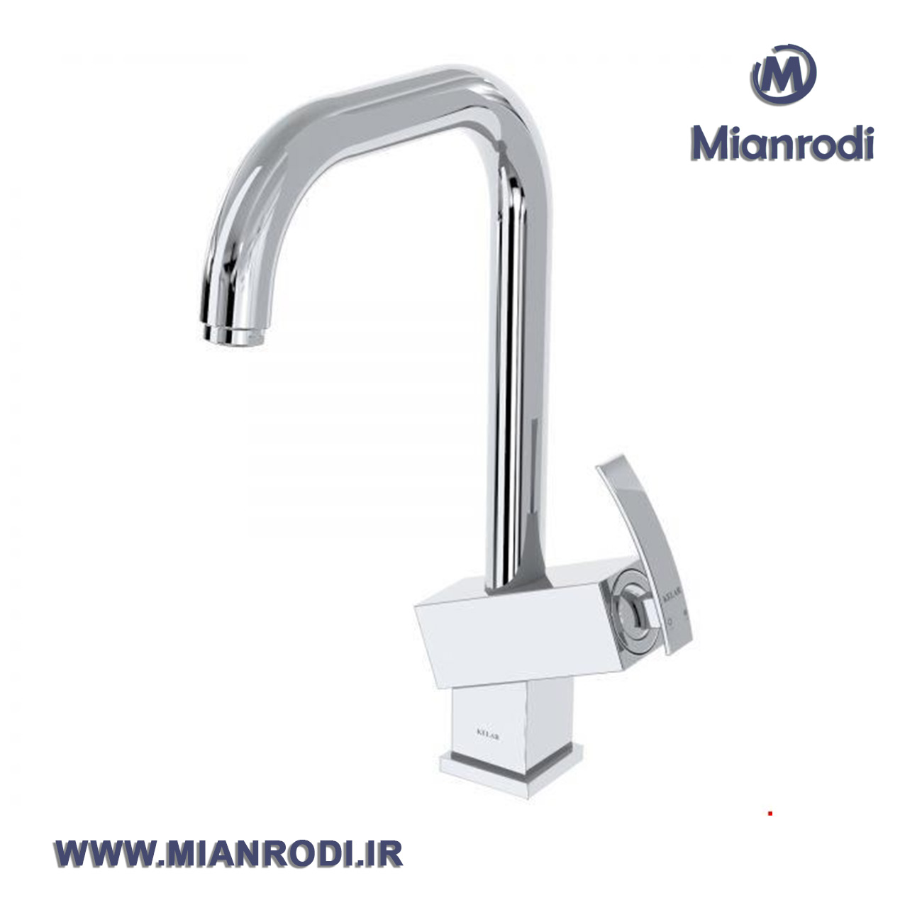 شیر ظرفشویی کروم کلار مدل سوپر فلت