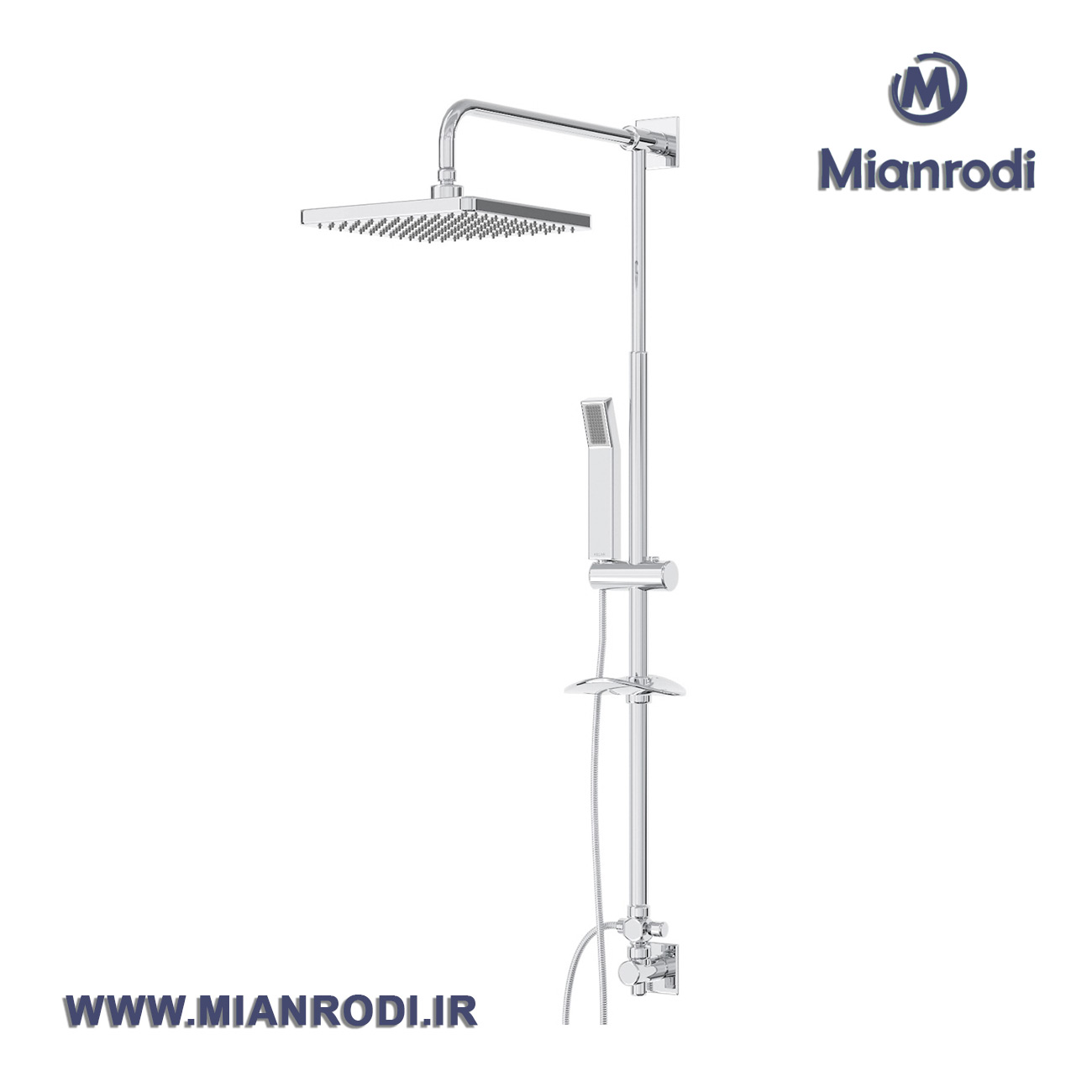 یونیورست کلار آبشار فلت کروم براق