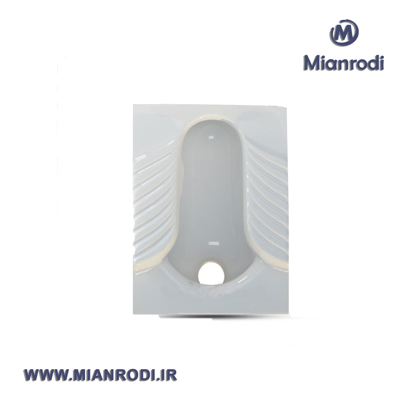 توالت زمینی ابرویی کوچک طبی برند گاتریا سفید|لوکس ساختمانی| لوکس ساختمانی میانرودی| تجهیزات ساختمانی| لوله و اتصلات| ساختمانی