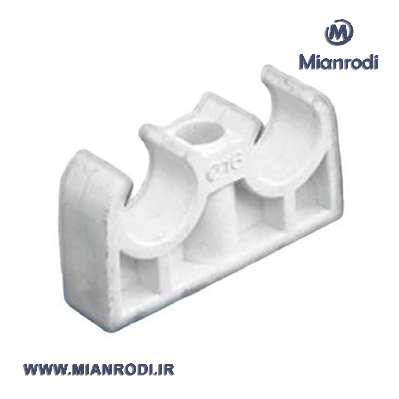 بست زوج لوله آذین|لوکس ساختمانی|لوکس ساختمانی میانرودی| تجهیزات ساختمانی| لوله و اتصلات| ساختمانی