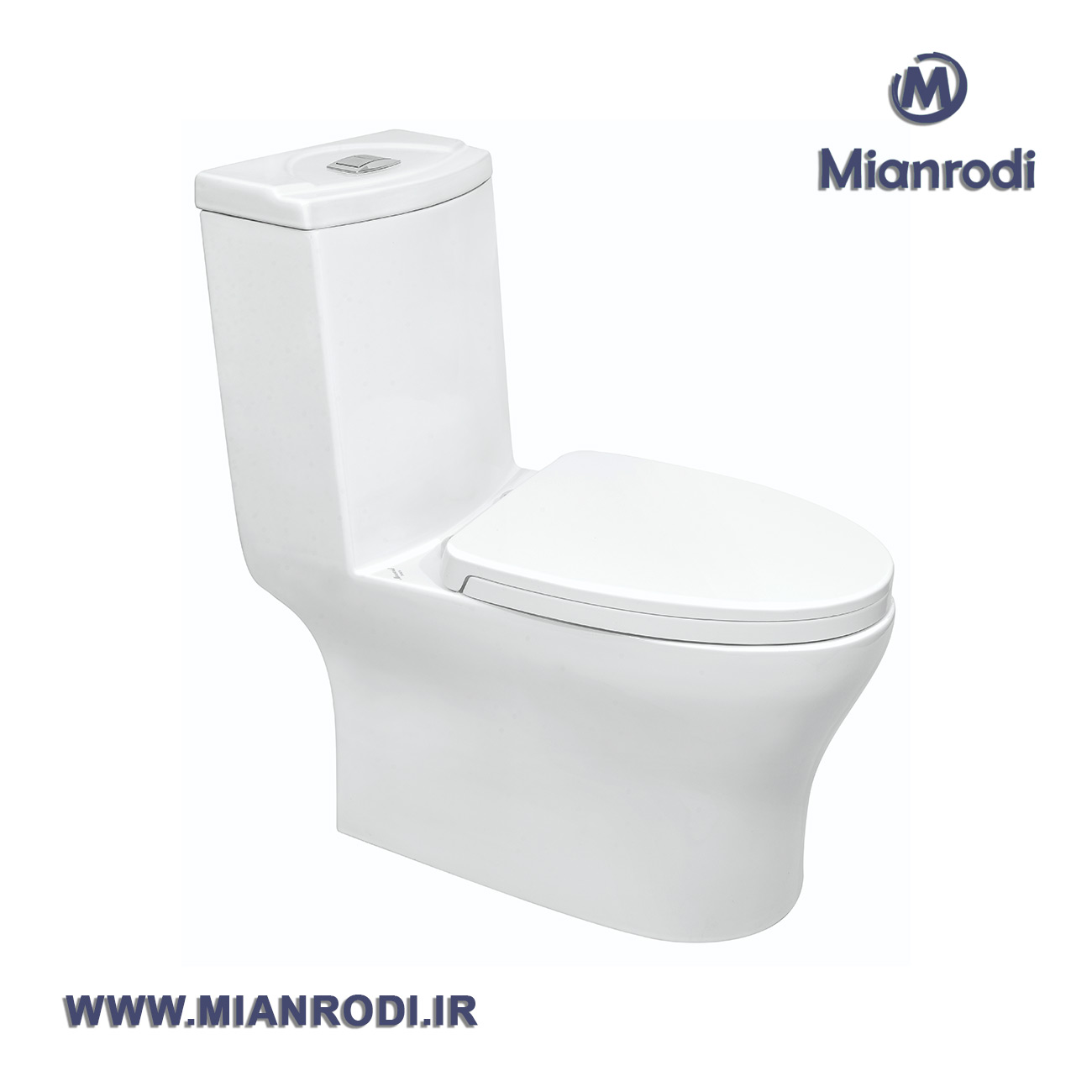 توالت فرنگی چینی مروارید مدل سانتا 72