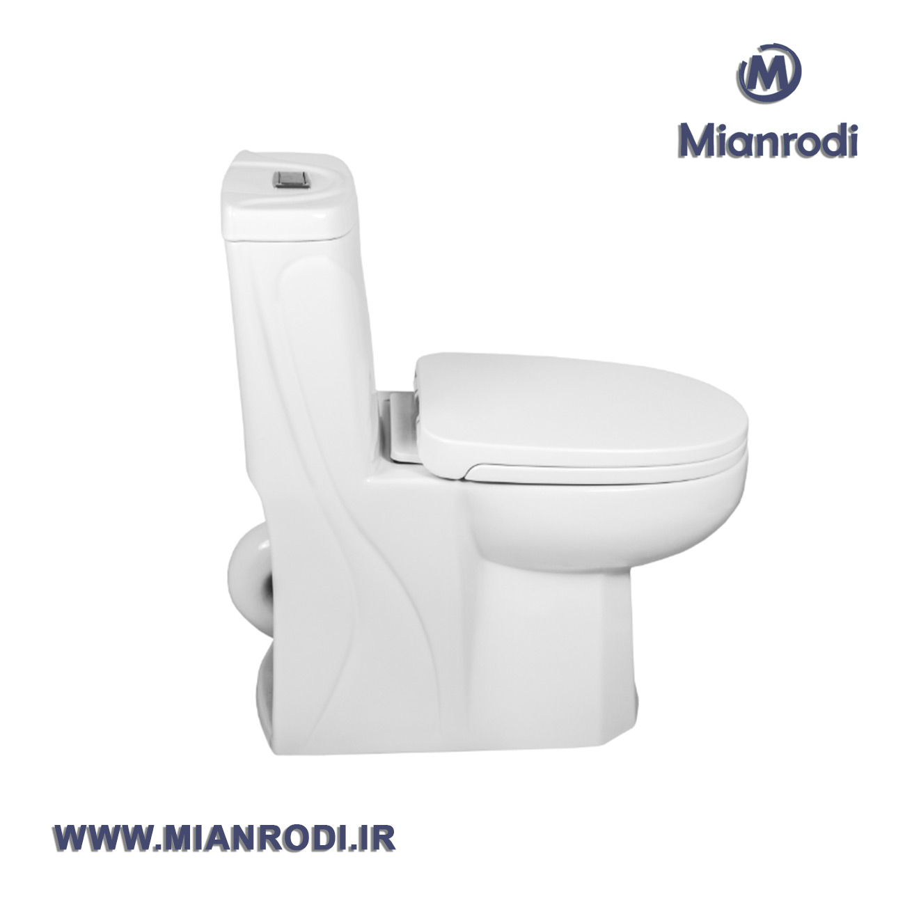 توالت فرنگی چینی مروارید مدل دیاموند 66