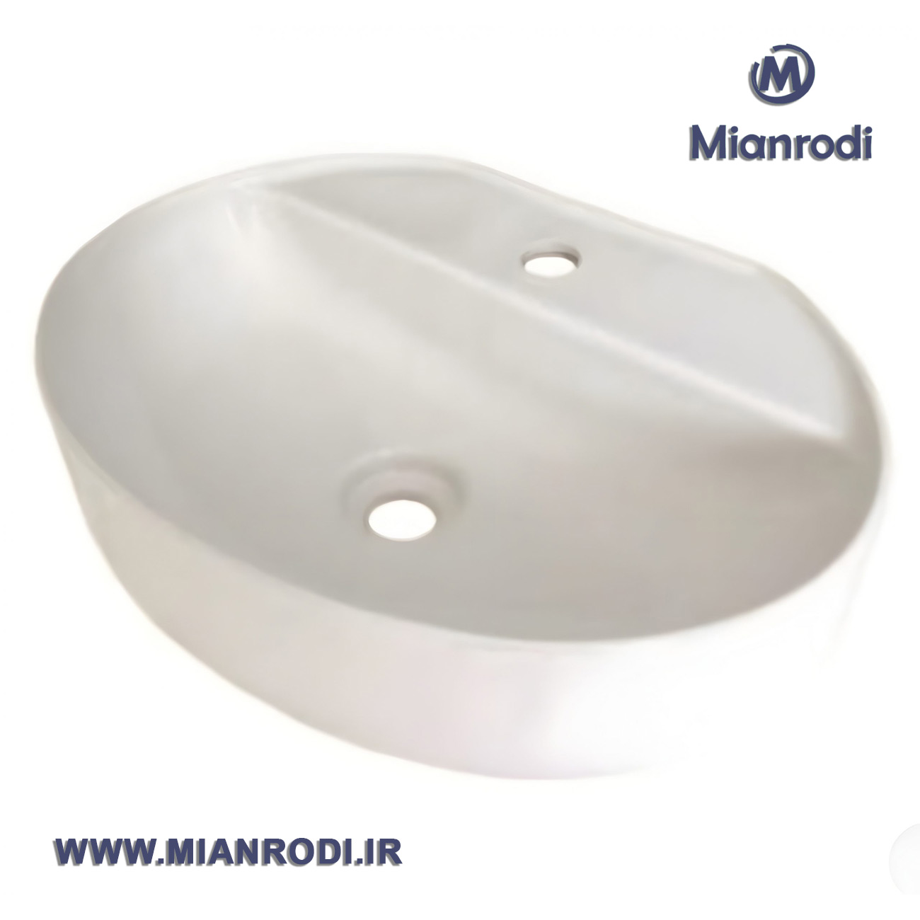 روشویی گاتریا مدل رو صفحه ای بیضی تیارا سفید|لوکس ساختمانی|لوکس ساختمانی میانرودی| تجهیزات ساختمانی| لوله و اتصلات| ساختمانی