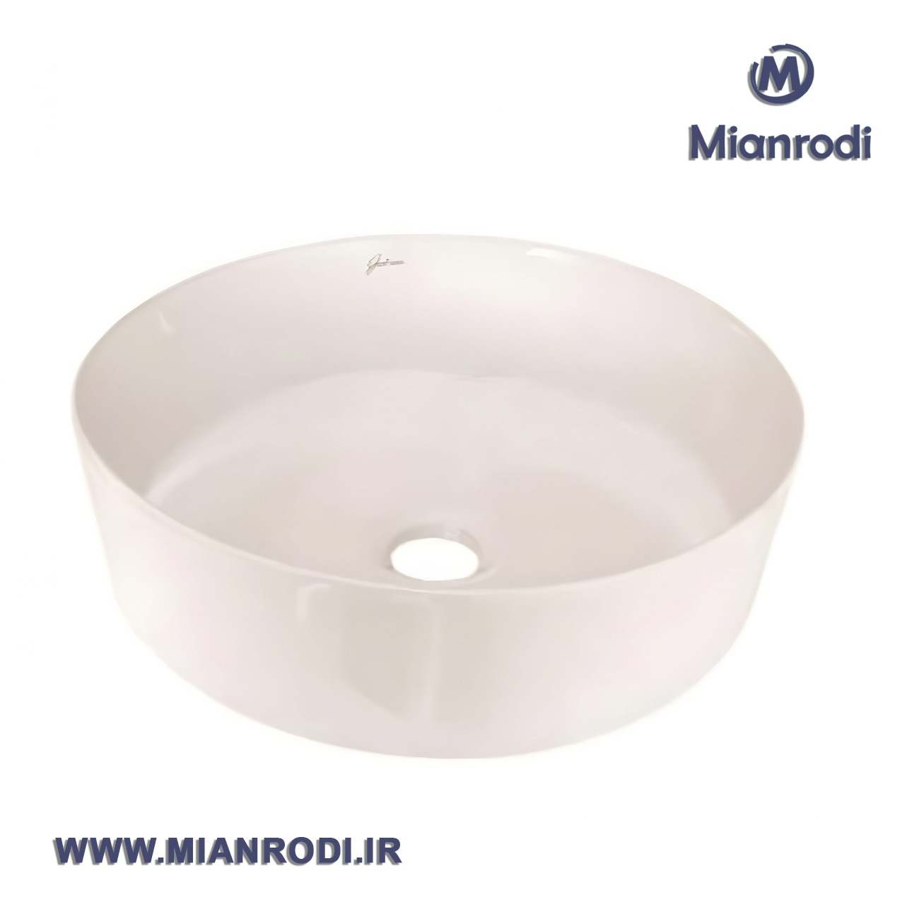 روشویی گاتریا مدل رو صفحه ای دایره G.S.F 40 سفید|لوکس ساختمانی|لوکس ساختمانی میانرودی| تجهیزات ساختمانی| لوله و اتصلات| ساختمانی