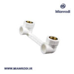 زانو بوشن فلزی زوج آذین1/2*20|لوکس ساختمانی|لوکس ساختمانی میانرودی| تجهیزات ساختمانی| لوله و اتصلات| ساختمانی