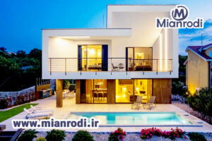 لوکس ساختمانی میانرودی و ساختمان لاکچری