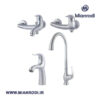 ست چهار تکه شیرآلات راسان مدل اکتاو کروم مات شیر ظرفشویی راسان مدل اکتاو شیری طلایی| شیرآلات راسان| راسان| لوکس ساختمانی|لوله و اتصالات| ساختمانی| لوکس ساختمانی| میانرودی