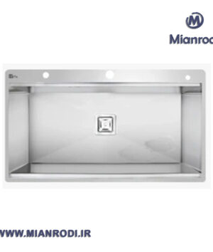 سینک ظرفشویی باکسی ساده متا ML90|سینک ظرفشویی|سینک متا|سینک استیل|لوکس ساختمانی| میانرودی| ساختمانی|لوله و اتصالات|لوکس ساختمانی میانرودی|تجهیزات ساختمانی