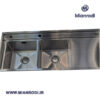 سینک-milo-duo-l&r|سینک بوچی میلو دولگن یکی از محبوب‌ترین مدل‌های سینک برند بوچی است و یک مدل درجه یک میلو است.مدلmilo بهترین مدل و ارزانترین سینک است. بهترین سینک|سینک ارزان