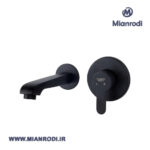 ملحقات توکار راسان ویوات روشویی تنسو مشکی درعین زیبایی باقیمت مناسب.کیفیت بالای این برندشما رو از خرید تکراری بی نیاز میکند.شیرآلات راسان مشکی