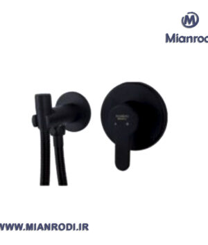 ملحقات توکار راسان ویوات توالت تنسو مشکی درعین زیبایی باقیمت مناسب.کیفیت بالای این برندشما رو از خرید تکراری بی نیاز میکند.شیرآلات راسان مشکی