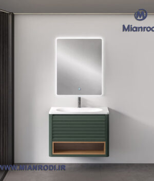 کابینت روشویی 608D لوکس کابین یکی از محصولات بسیار باکیفیت و خاص در دسته محصولات لوکس لاکچری است. در واقع، این محصول با طراحی ارگونومیک و ابعاد استانداردی که دارد، به‌خوبی فضای سرویس بهداشتی شما را مدیریت کرده و جلوه‌ای مدرن به آن می‌بخشد. از آنجایی که این مدل مجهز به یک آینه لمسی با ابعاد بزرگ است، بنابراین علاوه بر کارایی، زیبایی بصری خیره‌کننده‌ای را نیز به محیط اضافه می‌کند. به‌علاوه، با تهیه این محصول از مجموعه لوکس ساختمانی میانرودی، شما خریدی مطمئن را تجربه خواهید کرد. از این رو، مدل 608D انتخابی هوشمندانه برای دکوراسیون‌های لوکس است.