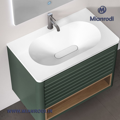 کابینت روشویی 608D لوکس کابین یکی از محصولات بسیار باکیفیت و خاص در دسته محصولات لوکس لاکچری است. در واقع، این محصول با طراحی ارگونومیک و ابعاد استانداردی که دارد، به‌خوبی فضای سرویس بهداشتی شما را مدیریت کرده و جلوه‌ای مدرن به آن می‌بخشد. از آنجایی که این مدل مجهز به یک آینه لمسی با ابعاد بزرگ است، بنابراین علاوه بر کارایی، زیبایی بصری خیره‌کننده‌ای را نیز به محیط اضافه می‌کند. به‌علاوه، با تهیه این محصول از مجموعه لوکس ساختمانی میانرودی، شما خریدی مطمئن را تجربه خواهید کرد. از این رو، مدل 608D انتخابی هوشمندانه برای دکوراسیون‌های لوکس است.
