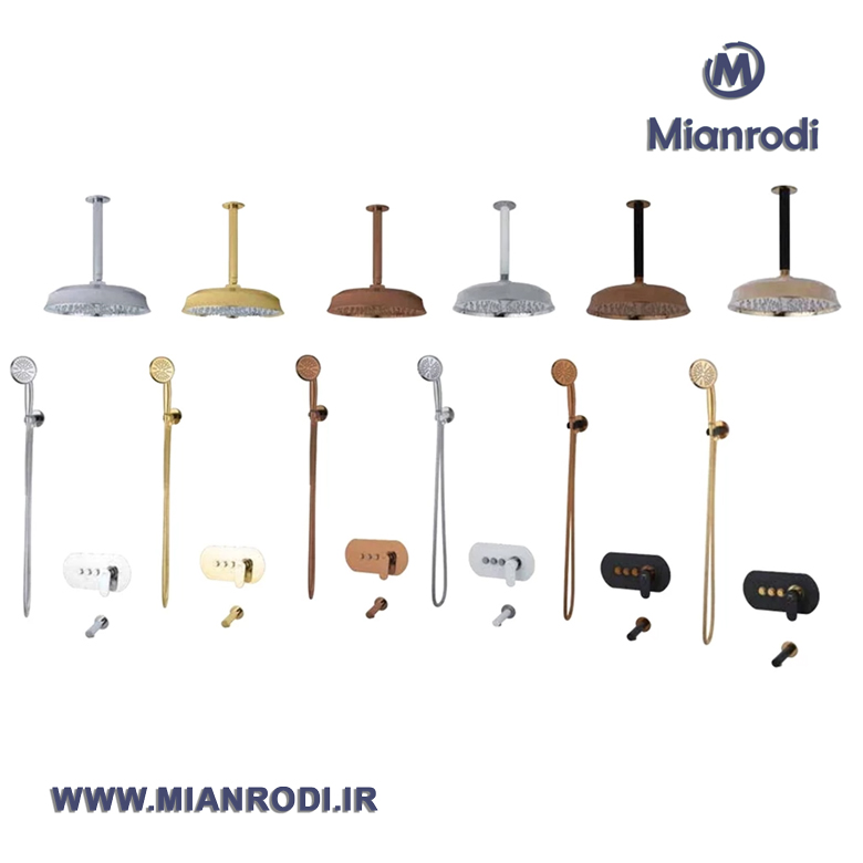 علم دوش ملحقات توکار راسان کروم، محصولی برای تکمیل طراحی بی نقص،مخصوص منازل لوکس،این محصول دارای یک سردوش متحرک کوچک و یک سردوش بزرگ ثابت و ابکاری شده است.